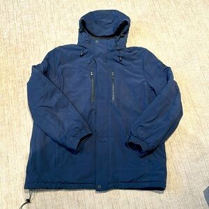XL/XXL Men's Navy Winter Jacket